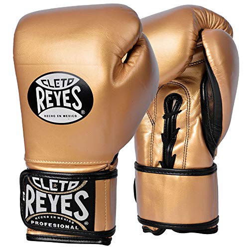 CLETO REYES Boxhandschuhe, Universal Training, Gold Größe L von CLETO REYES