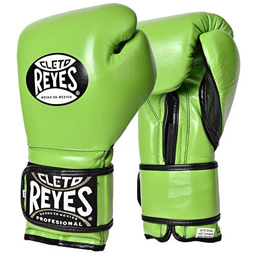 CLETO REYES Boxhandschuhe, Velcro Sparring, grün Größe 16 Oz von CLETO REYES