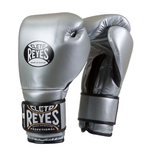 CLETO Reyes Klettverschluss Sparring Handschuhe – Platin von CLETO REYES