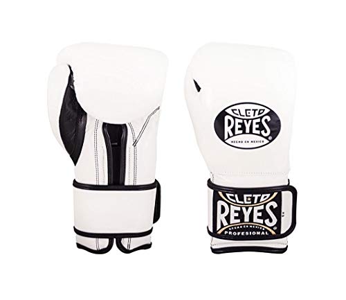 Cleto Reyes Boxhandschuhe mit Klettverschluss, Weiß, Sport & Outdoor, 340,2 g (12 oz) von CLETO REYES