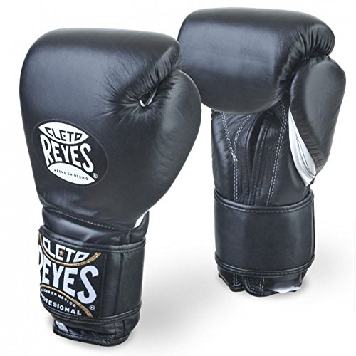 Cleto Reyes Sparring-Handschuhe mit Klettverschluss – schwarz, 396,9 g (14 oz) von CLETO REYES