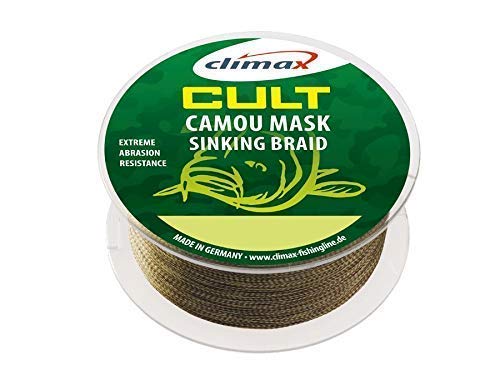 Climax Cult CARP Camou MASK 500m 0,30mm 30lb 13,6kg Sink.Braid SB geflochtene sinkende Hauptschnur Karpfenschnur Mainline von CLIMAX Carp Cult
