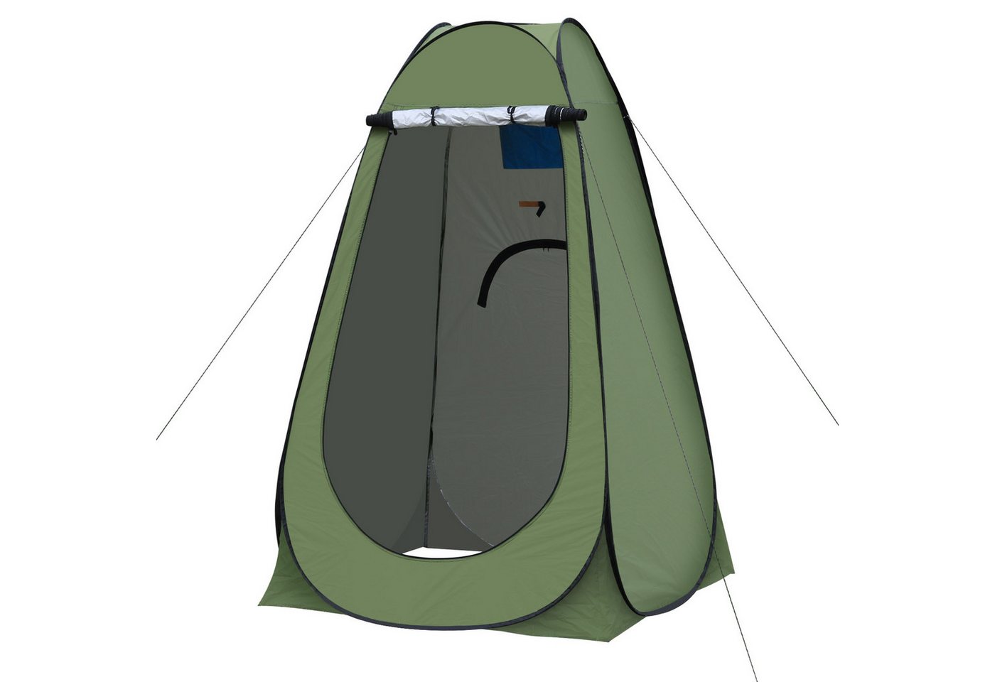 CLIPOP Faltzelt 150x150x190cm UV Schutz Faltzelt, Personen: 1, Pop-up Campingzelt Duschzelt mit Tragetasche von CLIPOP