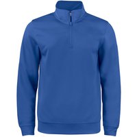 CLIQUE Basic Active 1/2-Zip Sweatshirt Kinder 55 - royal 160 cm von CLIQUE