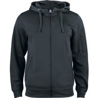 CLIQUE Basic Active Kapuzenjacke 99 - schwarz S von CLIQUE