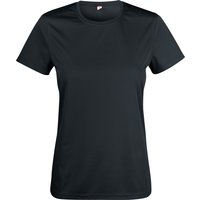 CLIQUE Basic Active Sportshirt Damen 99 - schwarz L von CLIQUE