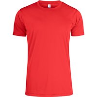 CLIQUE Basic Active Sportshirt Herren 35 - rot 3XL von CLIQUE