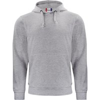 CLIQUE Basic Hoodie 95 - grau meliert XXL von CLIQUE