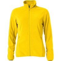 CLIQUE Basic Micro Fleecejacke Damen 10 - lemon XS von CLIQUE