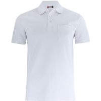 CLIQUE Basic Pocket Poloshirt 00 - weiß L von CLIQUE