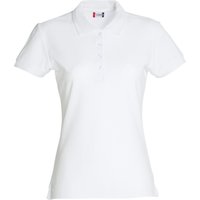 CLIQUE Basic Poloshirt Damen 00 - weiß L von CLIQUE