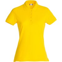 CLIQUE Basic Poloshirt Damen 10 - lemon L von CLIQUE