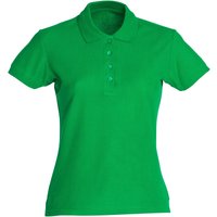 CLIQUE Basic Poloshirt Damen 605 - apfelgrün M von CLIQUE