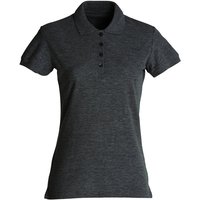 CLIQUE Basic Poloshirt Damen 955 - anthrazit meliert M von CLIQUE