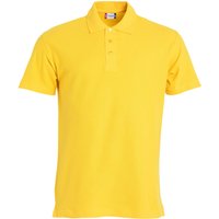 CLIQUE Basic Poloshirt Herren 10 - lemon 4XL von CLIQUE