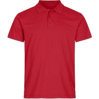 CLIQUE Basic Poloshirt Herren 35 - rot 3XL von CLIQUE