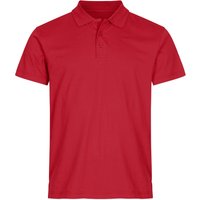 CLIQUE Basic Poloshirt Herren 35 - rot XS von CLIQUE