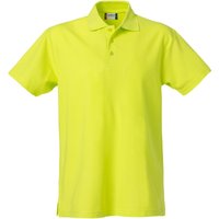 CLIQUE Basic Poloshirt Herren 600 - visibility grün L von CLIQUE