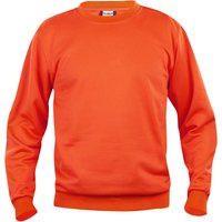 CLIQUE Basic Roundneck Sweatshirt 18 - blutorange 3XL von CLIQUE