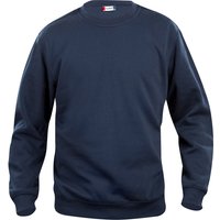 CLIQUE Basic Roundneck Sweatshirt 580 - dunkelblau XXL von CLIQUE