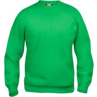CLIQUE Basic Roundneck Sweatshirt 605 - apfelgrün XXL von CLIQUE
