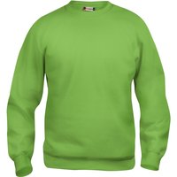 CLIQUE Basic Roundneck Sweatshirt 67 - hellgrün M von CLIQUE
