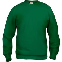 CLIQUE Basic Roundneck Sweatshirt 68 - flaschengrün 3XL von CLIQUE