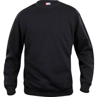 CLIQUE Basic Roundneck Sweatshirt 99 - schwarz 3XL von CLIQUE