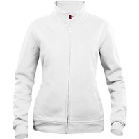 CLIQUE Basic Sweatjacke Damen 00 - weiß XL von CLIQUE