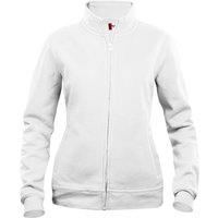 CLIQUE Basic Sweatjacke Damen 00 - weiß XXL von CLIQUE