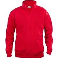 CLIQUE Basic Sweatjacke Herren 35 - rot M von CLIQUE