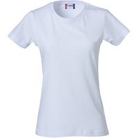 CLIQUE Basic T-Shirt Damen 00 - weiß M von CLIQUE
