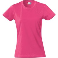 CLIQUE Basic T-Shirt Damen 300 - pink L von CLIQUE