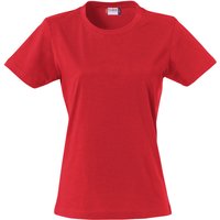 CLIQUE Basic T-Shirt Damen 35 - rot M von CLIQUE
