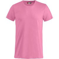 CLIQUE Basic T-Shirt Herren 250 - helles pink M von CLIQUE