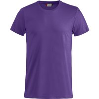 CLIQUE Basic T-Shirt Herren 44 - lila XXL von CLIQUE