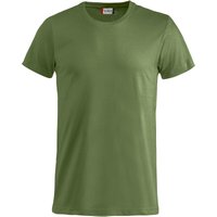 CLIQUE Basic T-Shirt Herren 71 - army grün XXL von CLIQUE
