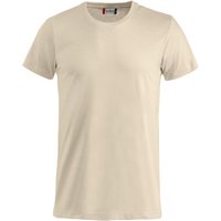 CLIQUE Basic T-Shirt Herren 815 - helles beige M von CLIQUE