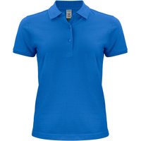 CLIQUE Classic Bio-Baumwoll Poloshirt Damen 55 - royal blue M von CLIQUE