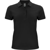CLIQUE Classic Bio-Baumwoll Poloshirt Damen 99 - schwarz M von CLIQUE