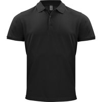 CLIQUE Classic Bio-Baumwoll Poloshirt Herren 99 - schwarz 4XL von CLIQUE