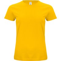 CLIQUE Classic Bio-Baumwoll T-Shirt Damen 10 - lemon XS von CLIQUE