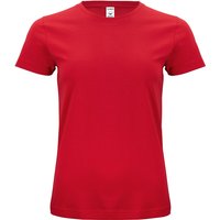 CLIQUE Classic Bio-Baumwoll T-Shirt Damen 35 - rot XS von CLIQUE