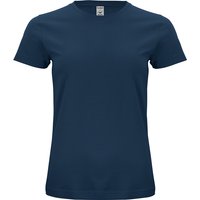CLIQUE Classic Bio-Baumwoll T-Shirt Damen 580 - dunkelblau XS von CLIQUE