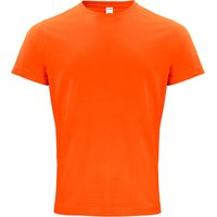 CLIQUE Classic Bio-Baumwoll T-Shirt Herren 175 - orange M von CLIQUE