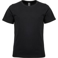 CLIQUE Classic Bio-Baumwoll T-Shirt Kinder 99 - schwarz 100 cm von CLIQUE
