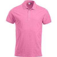 CLIQUE Classic Lincoln Poloshirt Herren 250 - helles pink L von CLIQUE