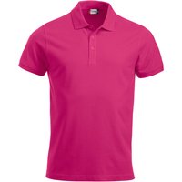 CLIQUE Classic Lincoln Poloshirt Herren 300 - pink S von CLIQUE