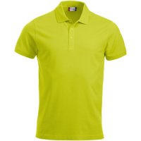 CLIQUE Classic Lincoln Poloshirt Herren 600 - signalgrün L von CLIQUE