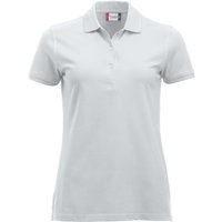 CLIQUE Classic Marion Poloshirt Damen 00 - weiß L von CLIQUE